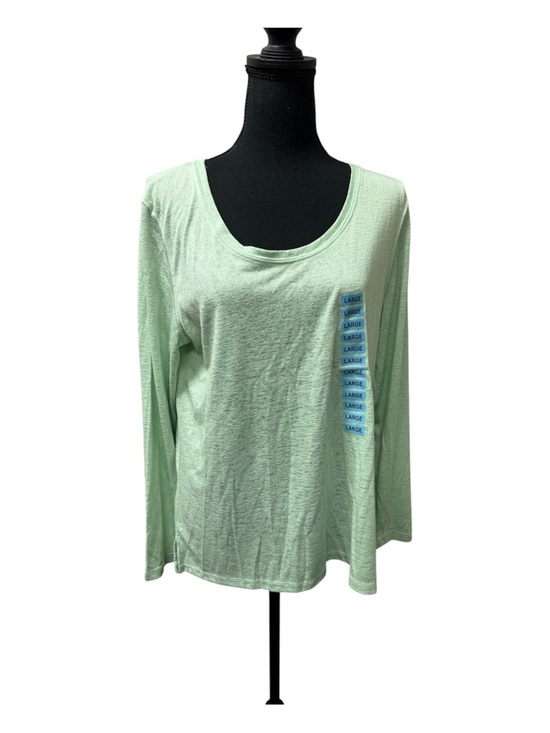 GAP Tops - NWT GAP Mint Green Long Sleeve Tee Lightweight Soft Casual Basic Top Large